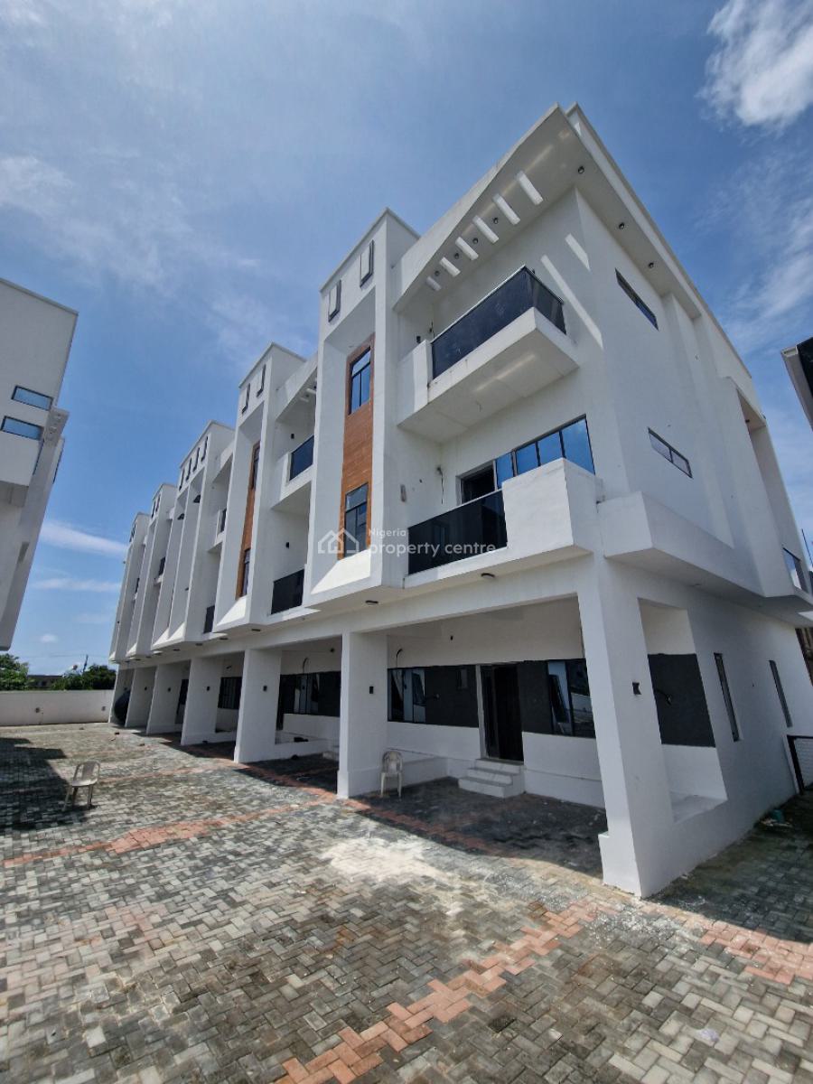 Beautifully Designed 4 Bedroom Terrace Duplex, Scheme 2 Adesanya, Ajah, Lagos, Terraced Duplex for Sale
