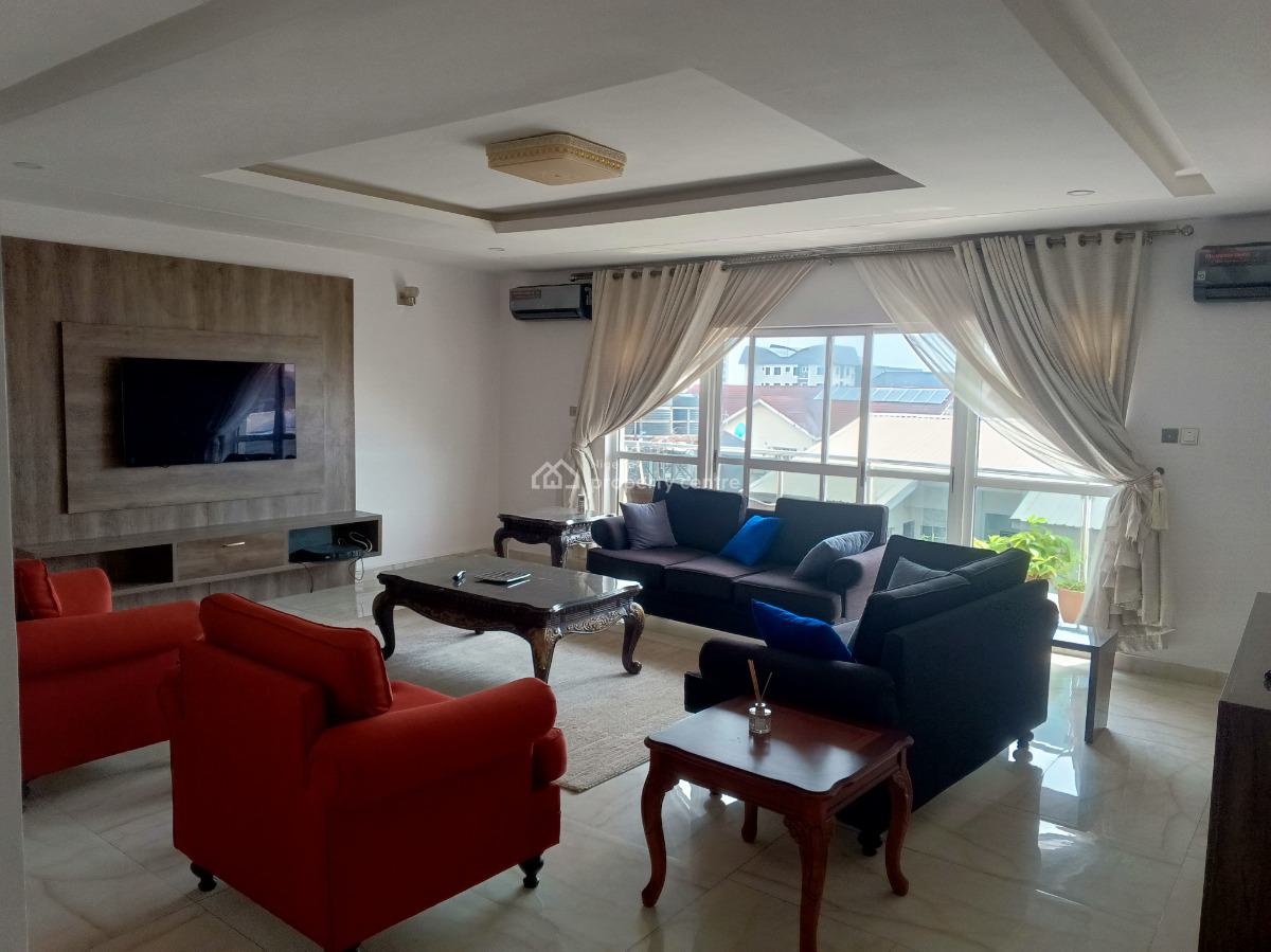 Luxury 3 Bedroom Fully Furnished with a Bq, Dediolu Estate, Victoria Island (vi), Lagos, Flat / Apartment for Rent