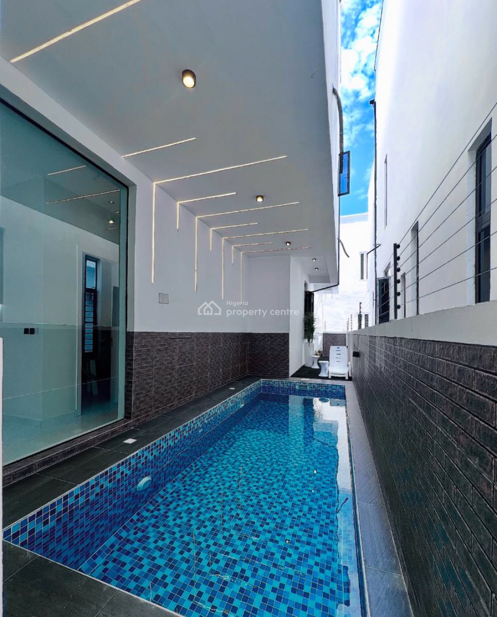 Luxury 5 Bedroom Detached with Pool, Gym, Double Rooftop Terrace, Orchid, Lekki, Lagos, Detached Duplex for Sale