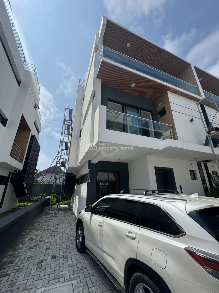 Fully Serviced Brand New 4 Bedroom Semi Detached House with a Room Bq, Lugard Avenue, Ikoyi, Lagos, House for Rent