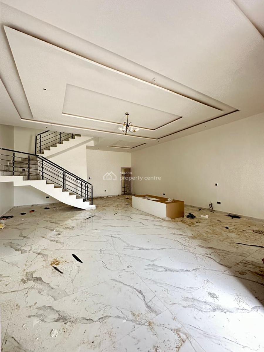 Very Spacious Exquisite Luxury 4 Bedroom Self Compound Terrace Duplex, Main Vgc, Vgc, Lekki, Lagos, Terraced Duplex for Sale