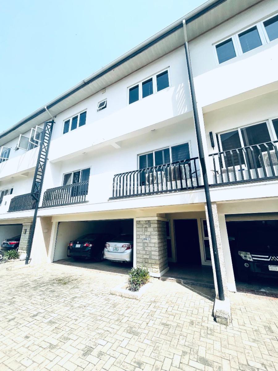 4-bedroom Terrace Duplex + Bq, Apo, Abuja, Terraced Duplex for Rent
