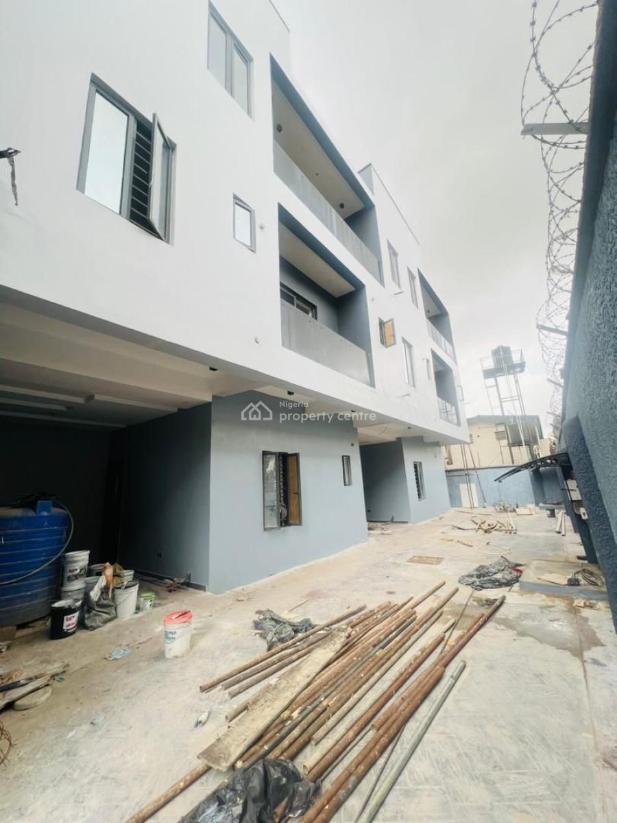 Contemporary Built 4 Bedroom Terrace Duplex Plus Bq, Off Wemco Road, Ikeja, Lagos, Terraced Duplex for Sale