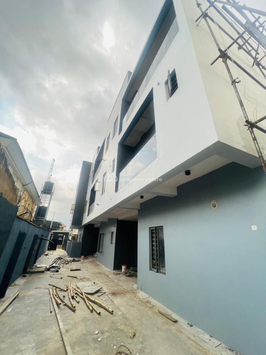 Contemporary Built 4 Bedroom Terrace Duplex Plus Bq, Off Wemco Road, Ikeja, Lagos, Terraced Duplex for Sale