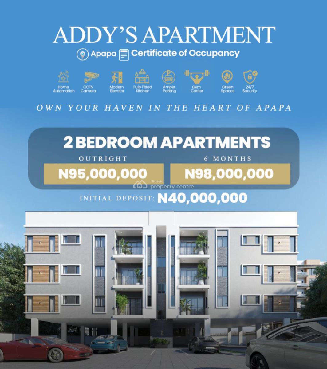 Offplan 2 Bedroom Apartment, Apapa, Lagos, Flat / Apartment for Sale
