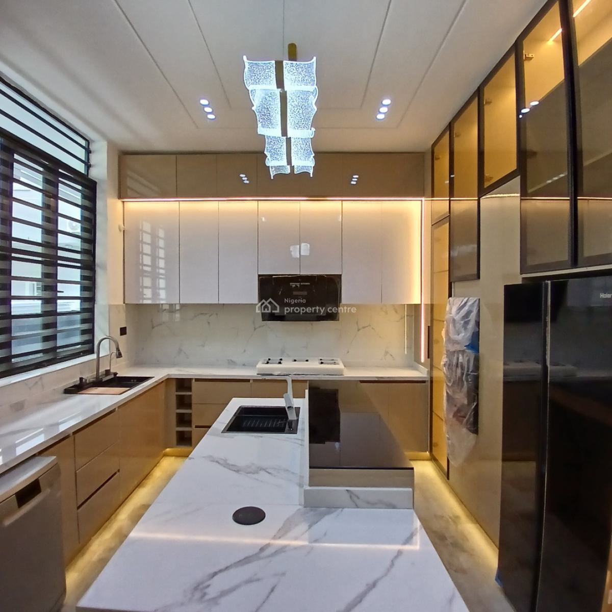 Aesthetically Pleasing 5 Bedroom Detached Duplex with Swimming Pool, Lekky County Homes, Ikota, Lekki, Lagos, Detached Duplex for Sale