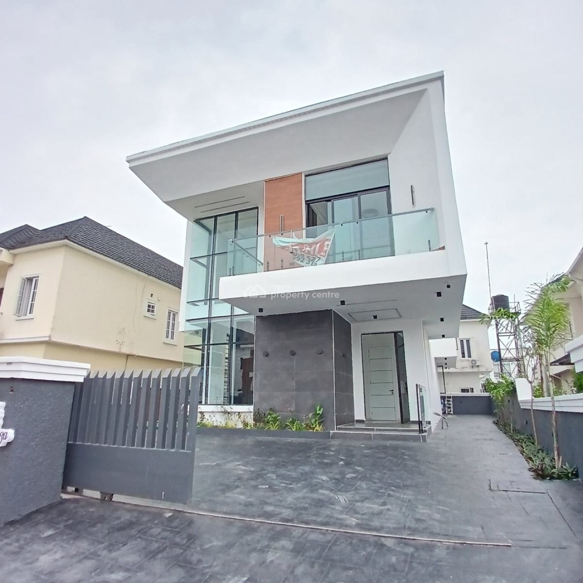 Aesthetically Pleasing 5 Bedroom Detached Duplex with Swimming Pool, Lekky County Homes, Ikota, Lekki, Lagos, Detached Duplex for Sale