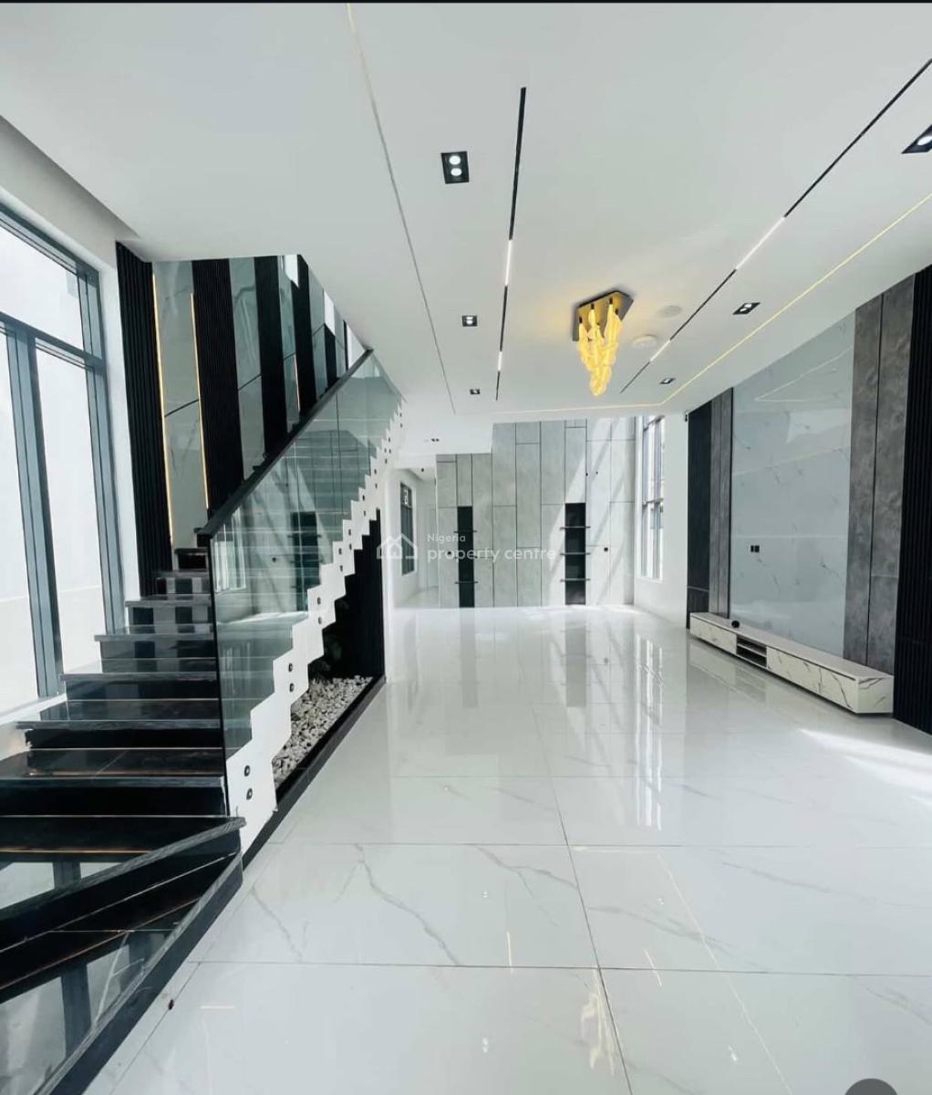 5 Bedroom Fully Detached Duplex with Bq, Chevron, Lekki, Lagos, Detached Duplex for Sale