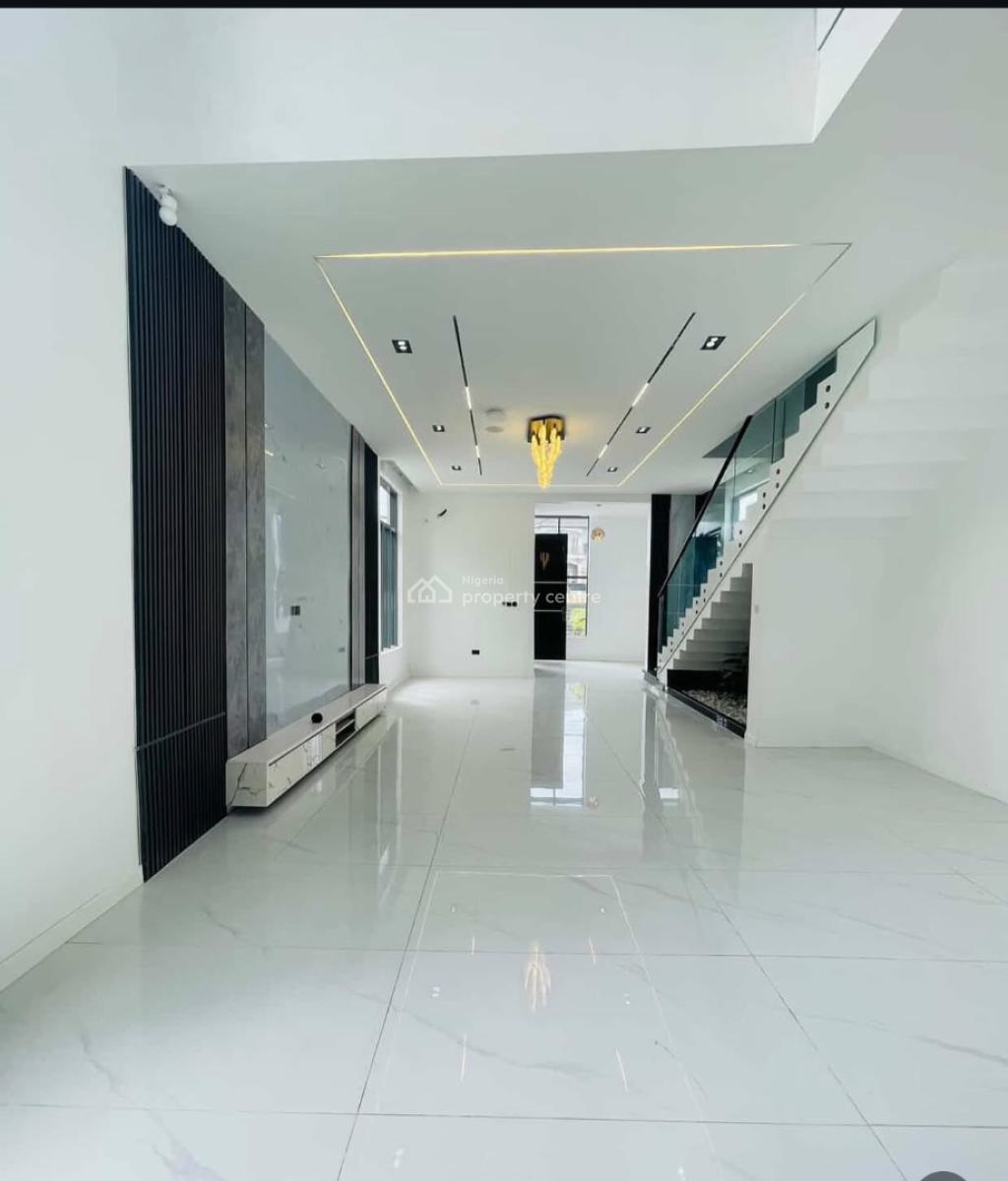 5 Bedroom Fully Detached Duplex with Bq, Chevron, Lekki, Lagos, Detached Duplex for Sale