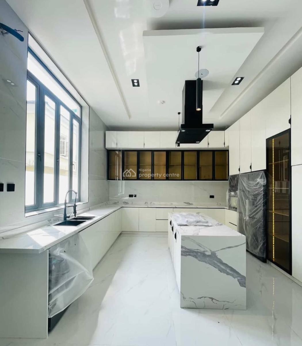 5 Bedroom Fully Detached Duplex with Bq, Chevron, Lekki, Lagos, Detached Duplex for Sale