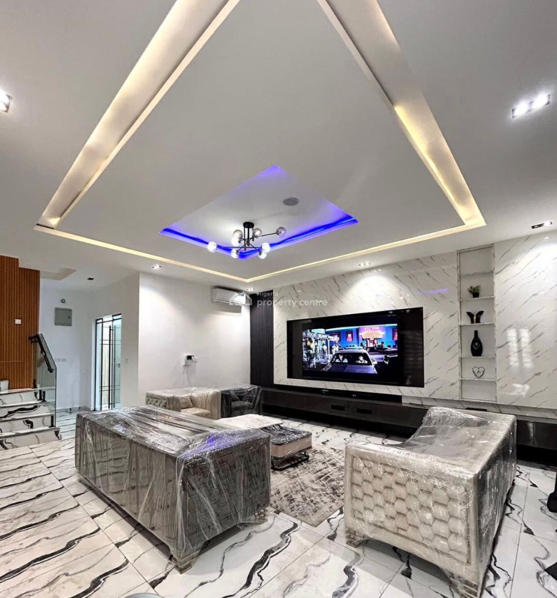 Furnished 5 Bedroom Duplex with Bq, Ikota, Lekki, Lagos, Detached Duplex for Rent