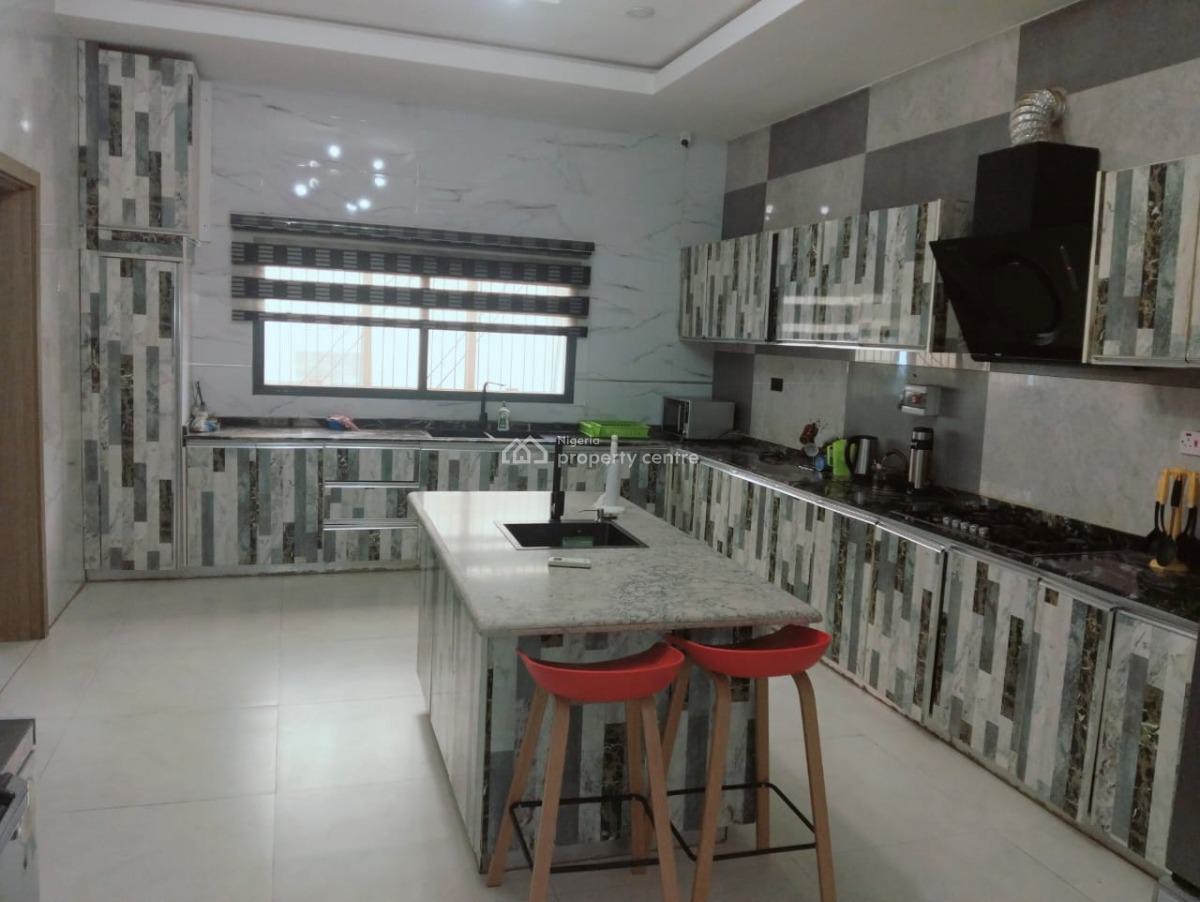 Serviced and Furnished 5 Bedroom Detached Duplex, 2 Guest Chalets and 1 Bq, Guzape District, Abuja, Detached Duplex for Rent