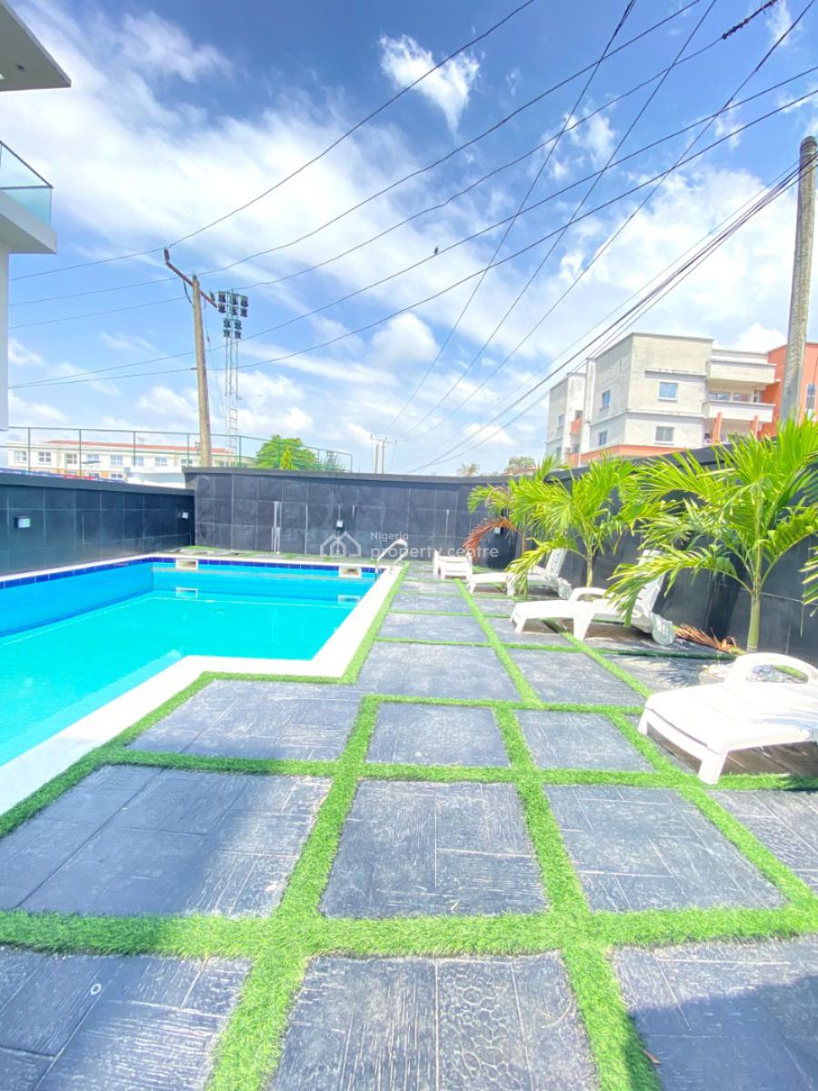 Luxury 4 Bedroom Terrace Duplex with Pool, Gym,bq, Ikate, Lekki, Lagos, Terraced Duplex for Sale