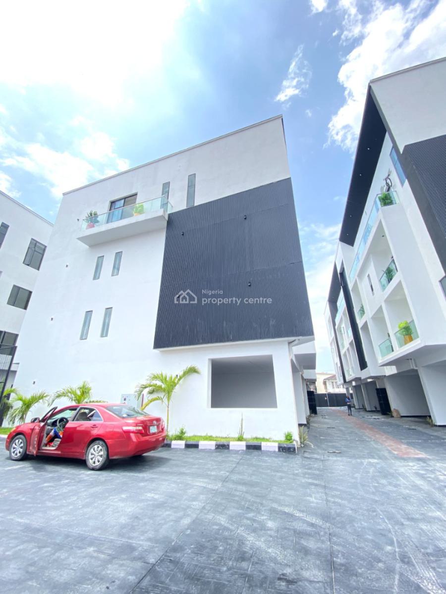 Luxury 4 Bedroom Terrace Duplex with Pool, Gym,bq, Ikate, Lekki, Lagos, Terraced Duplex for Sale