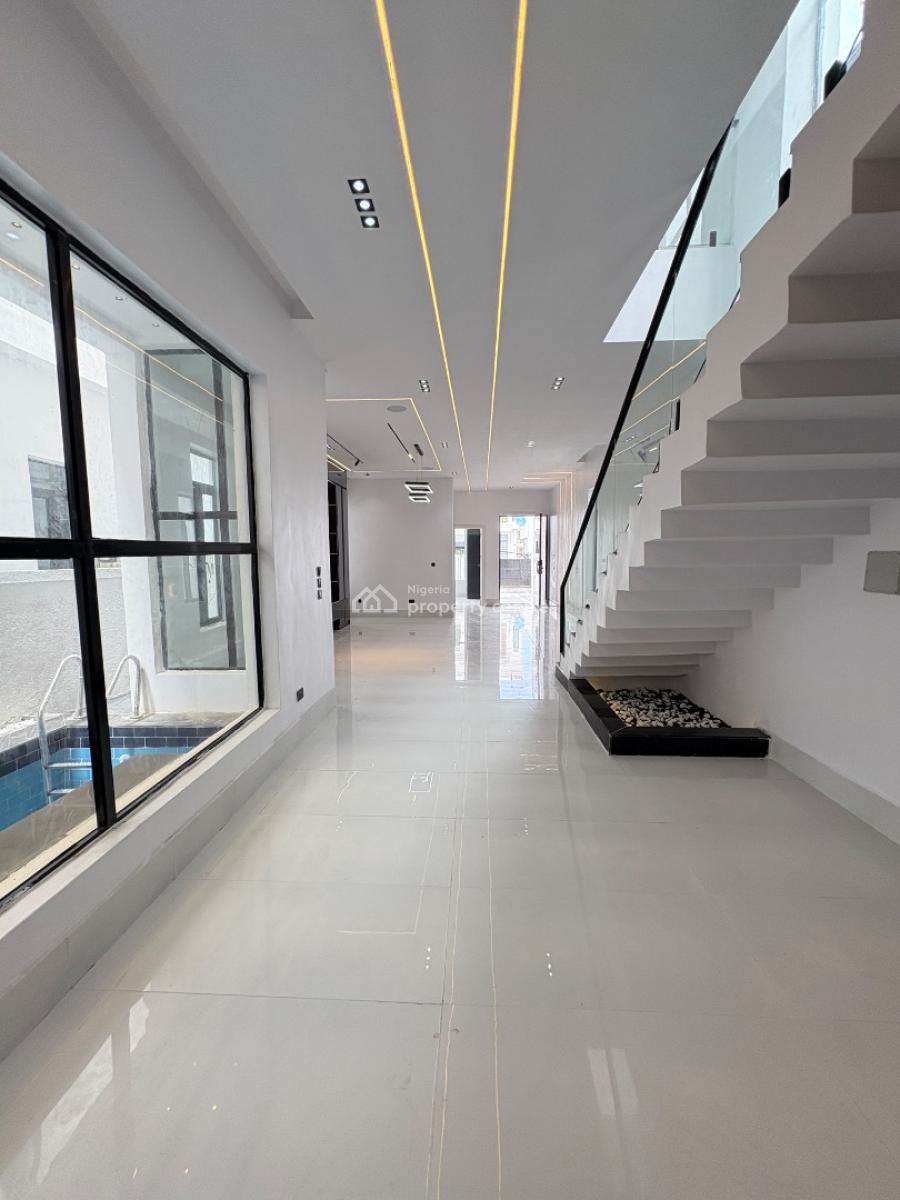 5-bedroom Fully Detached Duplex with Bq & Swimming Pool, Ajah, Lagos, Detached Duplex for Sale