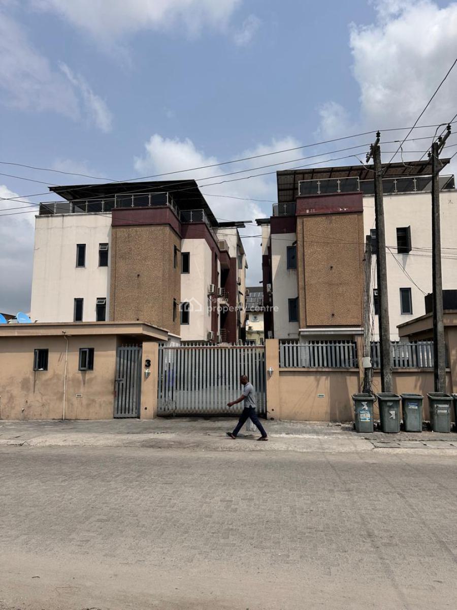 Fully Furnished 3 Bedroom Apartment with Bq, Pool and Roof Top Garden, Lekki Right Hand Side, Lekki Phase 1, Lekki, Lagos, Flat / Apartment for Rent