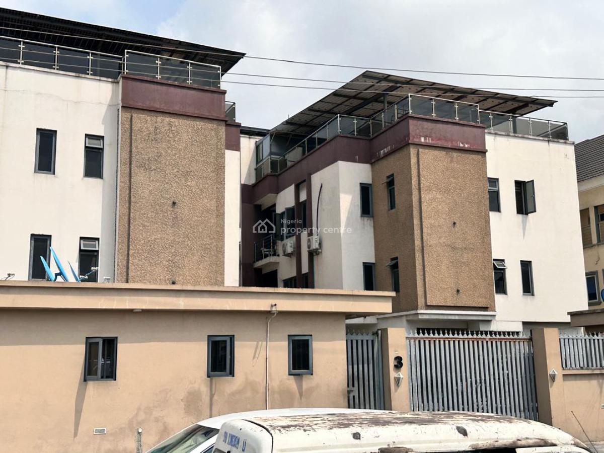 Fully Furnished 3 Bedroom Apartment with Bq, Pool and Roof Top Garden, Lekki Right Hand Side, Lekki Phase 1, Lekki, Lagos, Flat / Apartment for Rent