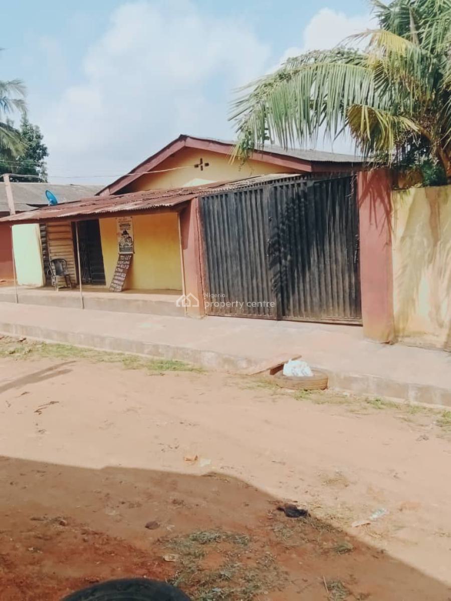 a Massive, Corner Piece 7 Bedroom Bungalow with Shops, Off Ashipa Road, Amule, Ayobo, Lagos, Detached Bungalow for Sale