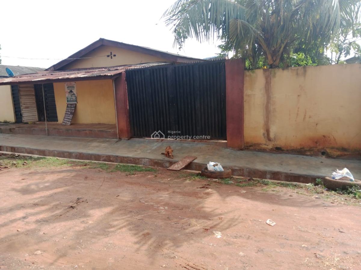 a Massive, Corner Piece 7 Bedroom Bungalow with Shops, Off Ashipa Road, Amule, Ayobo, Lagos, Detached Bungalow for Sale