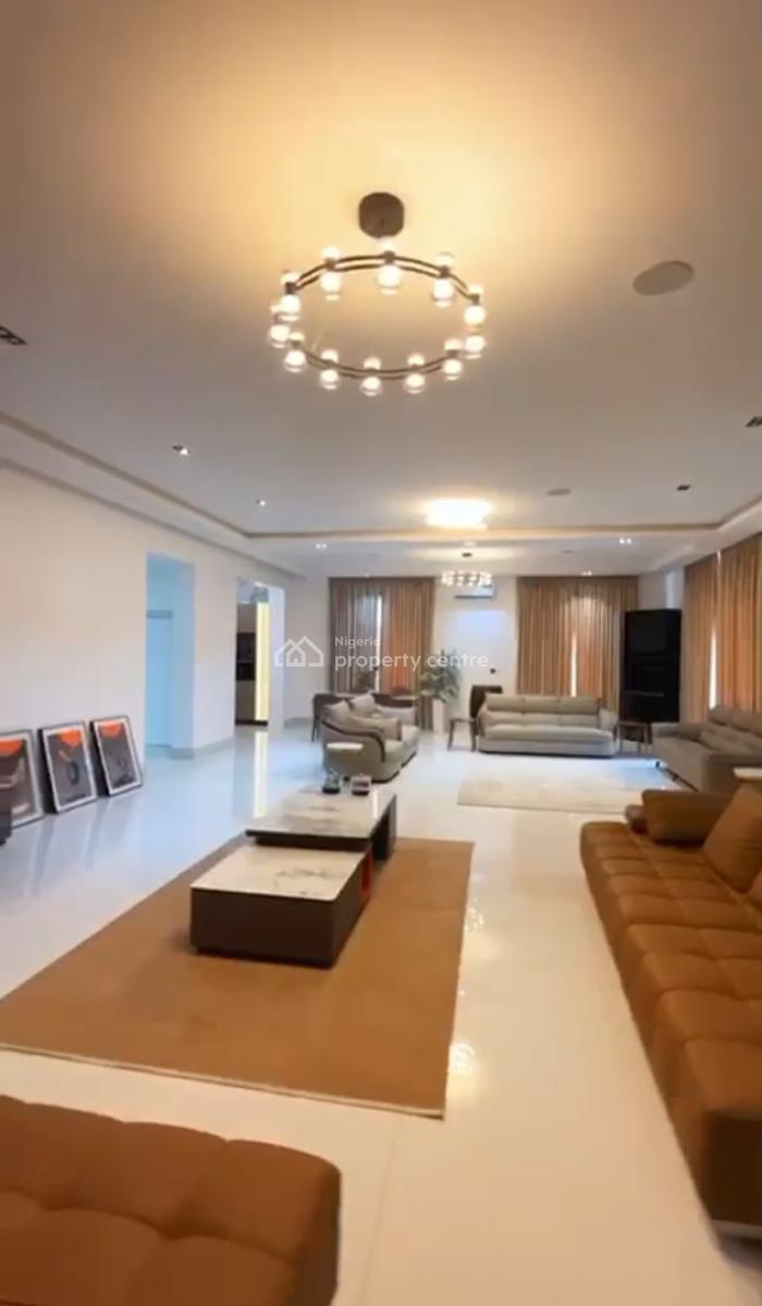 Brand New Furnished 5 Bedroom Fully Detached Duplex, Guzape District, Abuja, Detached Duplex for Sale