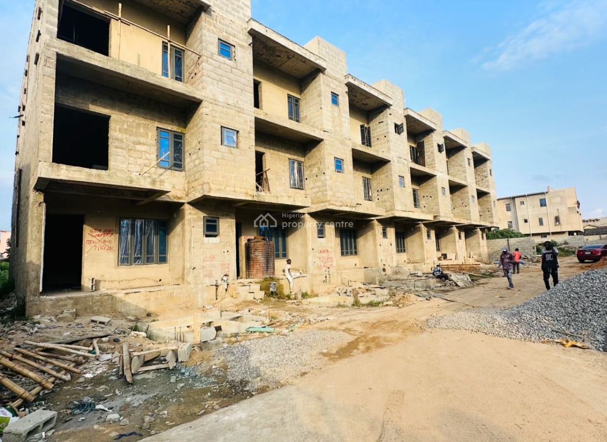Newly Built 4 Bedroom Terrace Duplex, Oko-oba, Agege, Lagos, Terraced Duplex for Sale