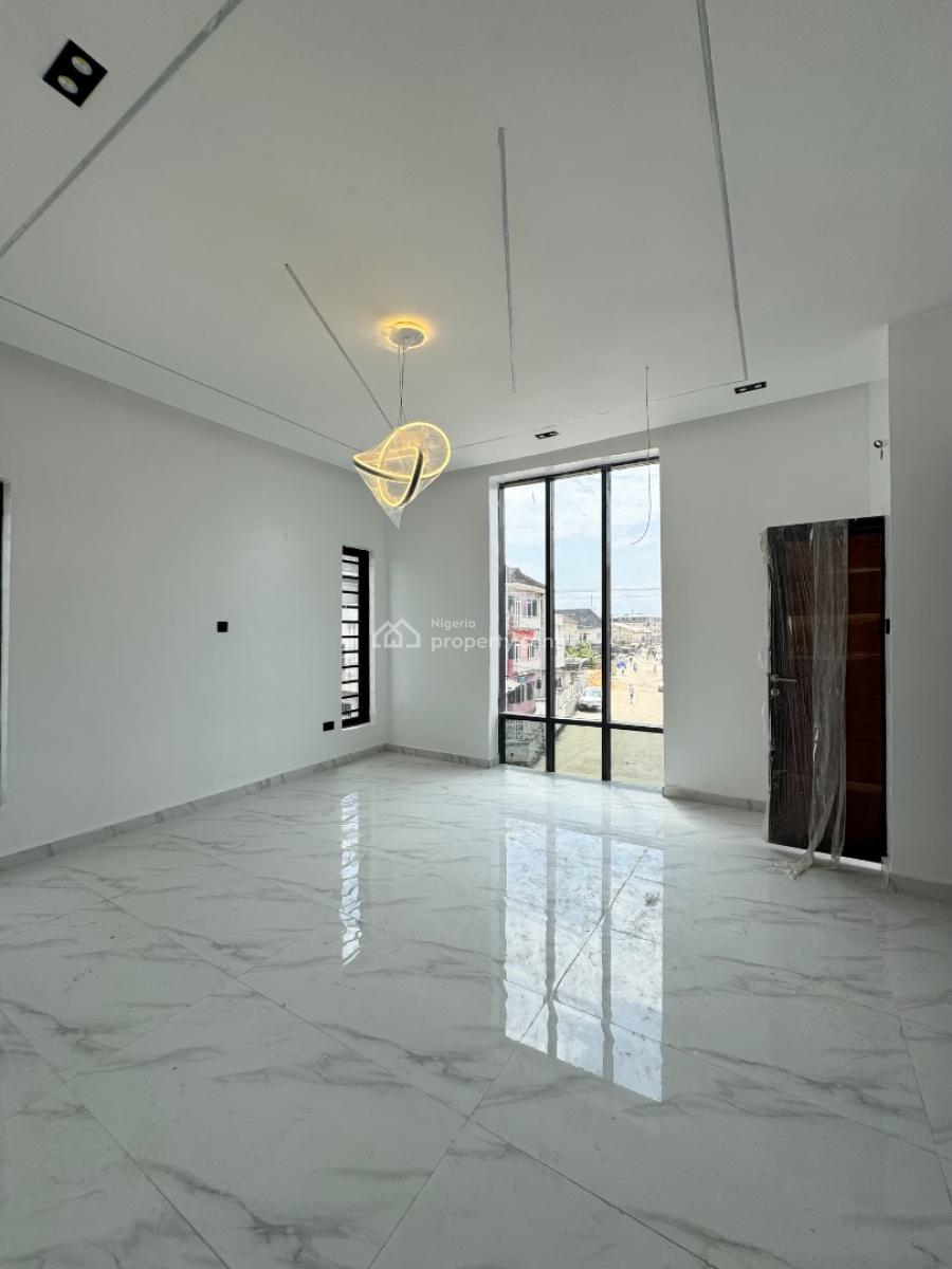 Smart 4 Bedroom Fully Detached Duplex with Solar Panel, Ajah, Lagos, Detached Duplex for Sale