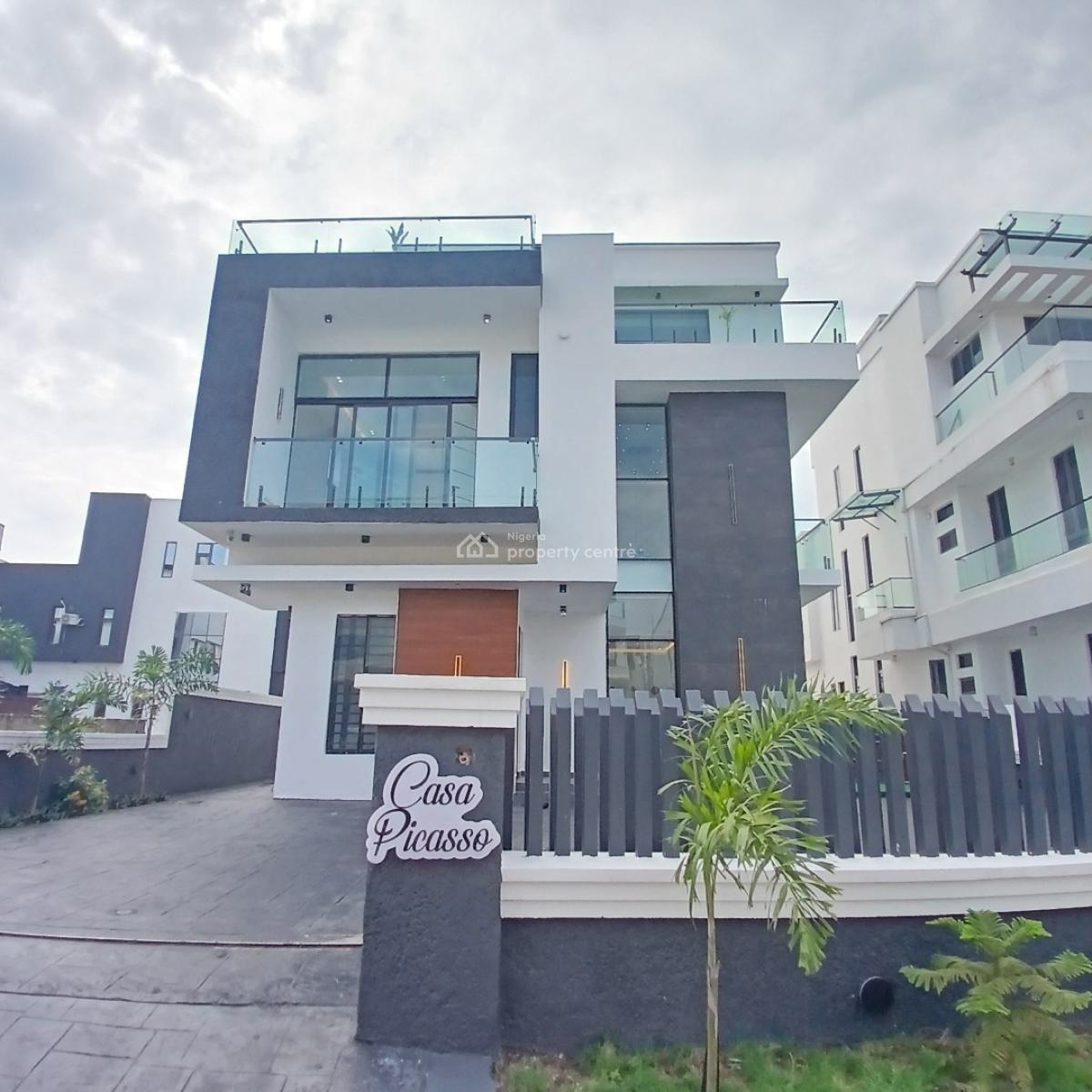 Exquisitely Detailed 5 Bedroom Detached Duplex with Swimming Pool, Bq, Lekky County, Ikota, Lekki, Lagos, Detached Duplex for Sale