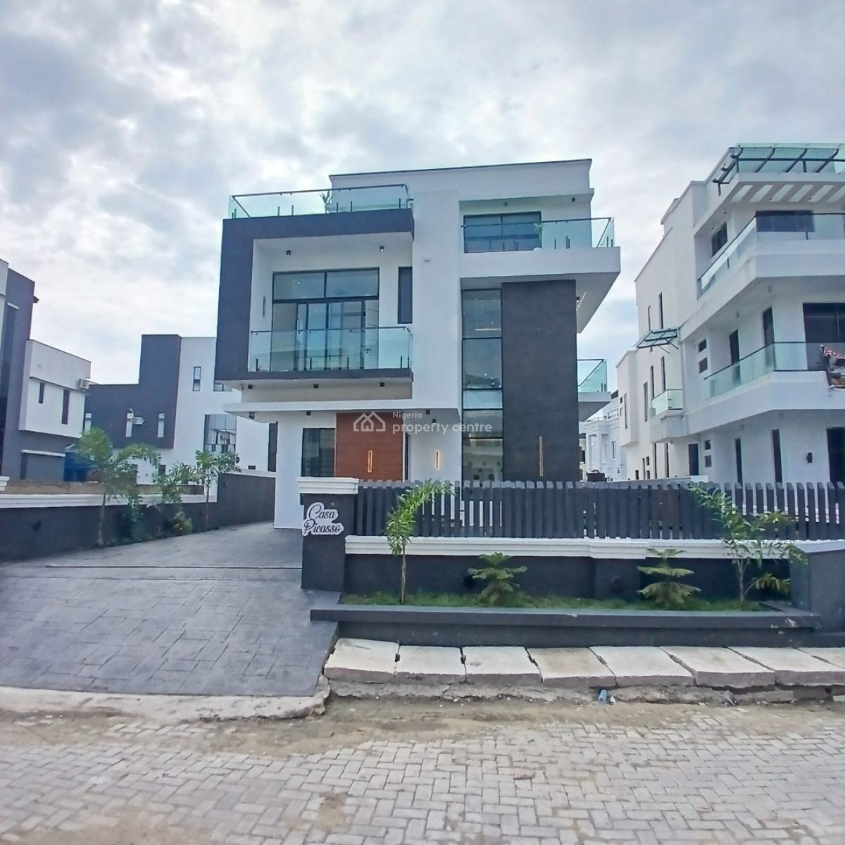 Exquisitely Detailed 5 Bedroom Detached Duplex with Swimming Pool, Bq, Lekky County, Ikota, Lekki, Lagos, Detached Duplex for Sale