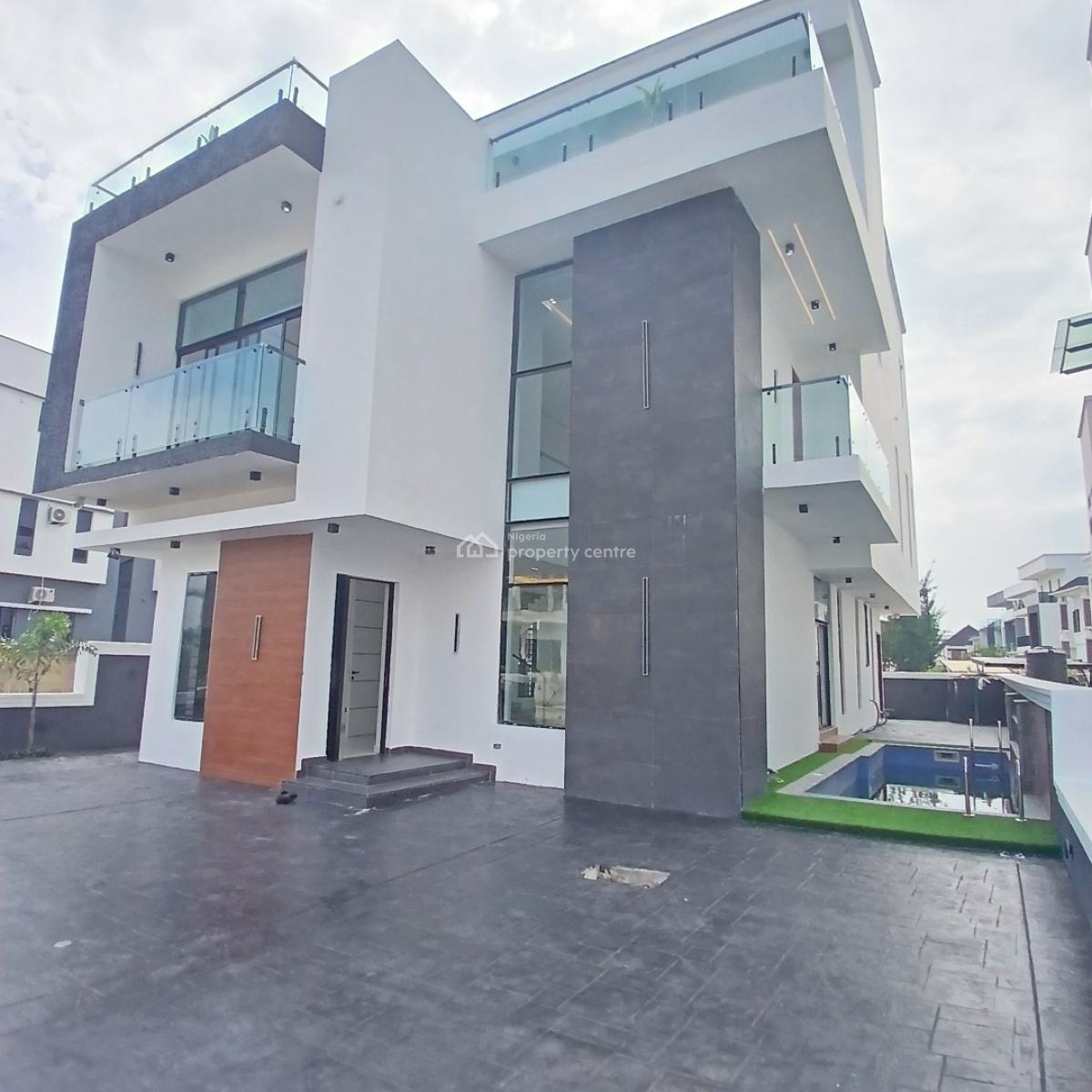 Exquisitely Detailed 5 Bedroom Detached Duplex with Swimming Pool, Bq, Lekky County, Ikota, Lekki, Lagos, Detached Duplex for Sale