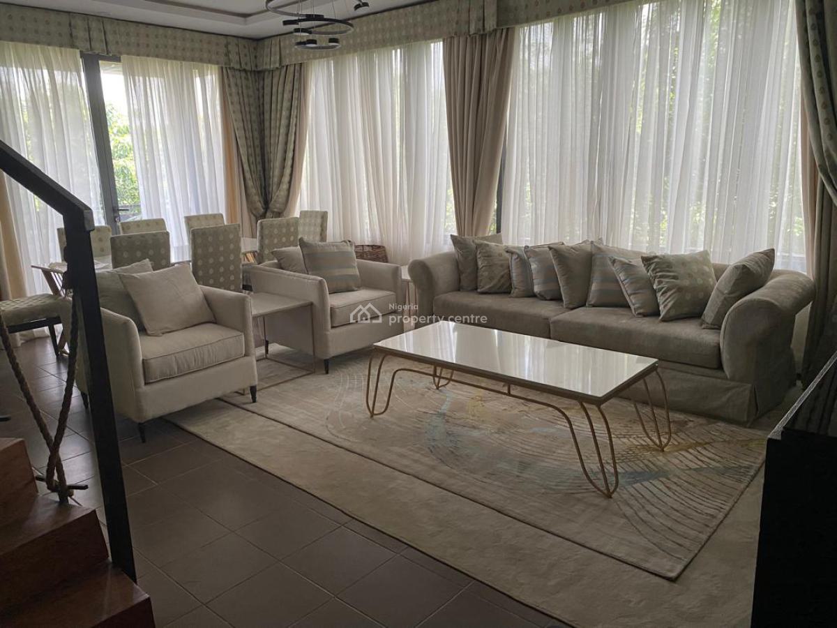 3 Bedroom Furnished Maisonette + Staff Room, Banana Island, Ikoyi, Lagos, Flat / Apartment for Rent