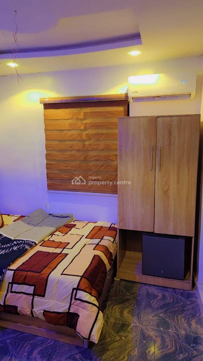 a Furnished Room Self Contain Apartment, Okesuna Street, Jibowu, Yaba, Lagos, Self Contain (single Rooms) for Rent