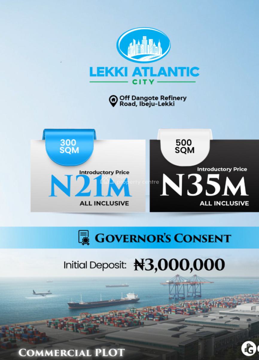 Lekki Atlantic City Along Dangote Refinery Road Ibeju-lekki Lagos, Ibeju Lekki , Lagos, Ibeju Lekki, Lagos, Mixed-use Land for Sale