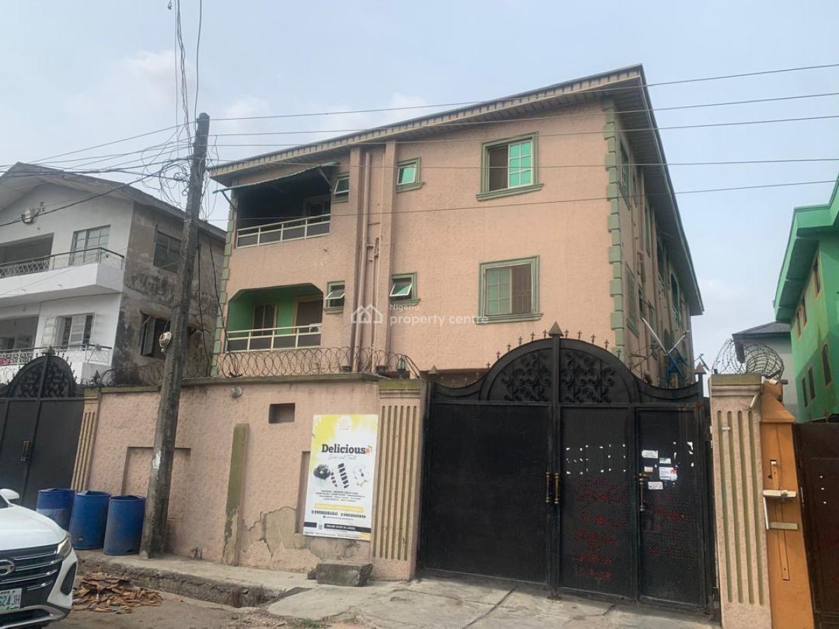 Well Built Block of Flats in a Serene Environment, Okesuna, Shomolu, Lagos, Block of Flats for Sale