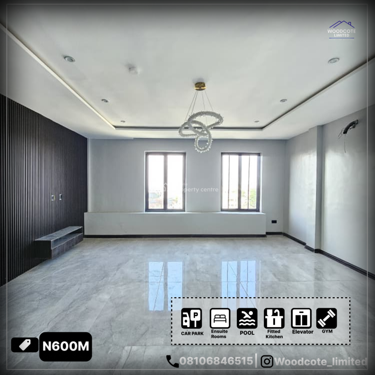 5 Bedroom Penthouse Apartment Plus Bq, Lekki Phase 1, Lekki, Lagos, Flat / Apartment for Sale