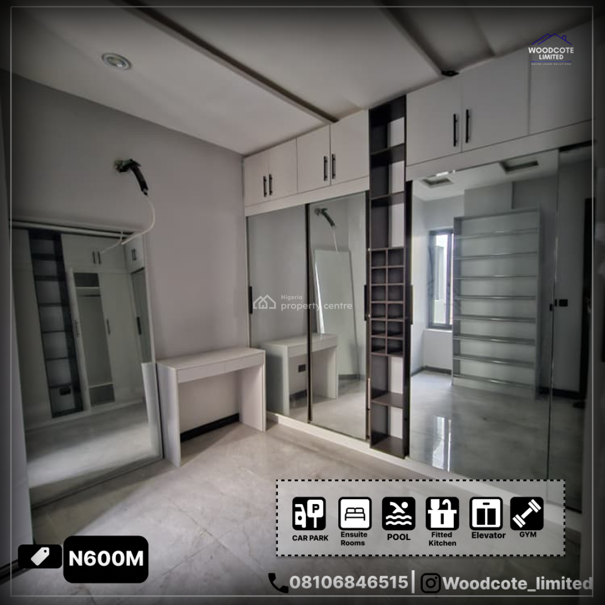 5 Bedroom Penthouse Apartment Plus Bq, Lekki Phase 1, Lekki, Lagos, Flat / Apartment for Sale