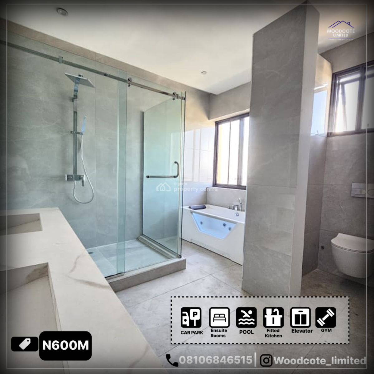 5 Bedroom Penthouse Apartment Plus Bq, Lekki Phase 1, Lekki, Lagos, Flat / Apartment for Sale