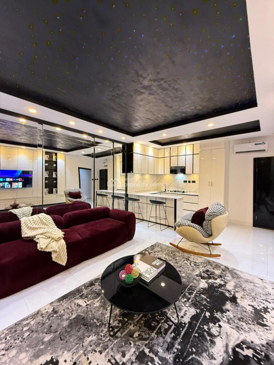 Beautifully Furnished One Bedroom Apartment, Chevron, Lekki, Lagos, Flat / Apartment Short Let