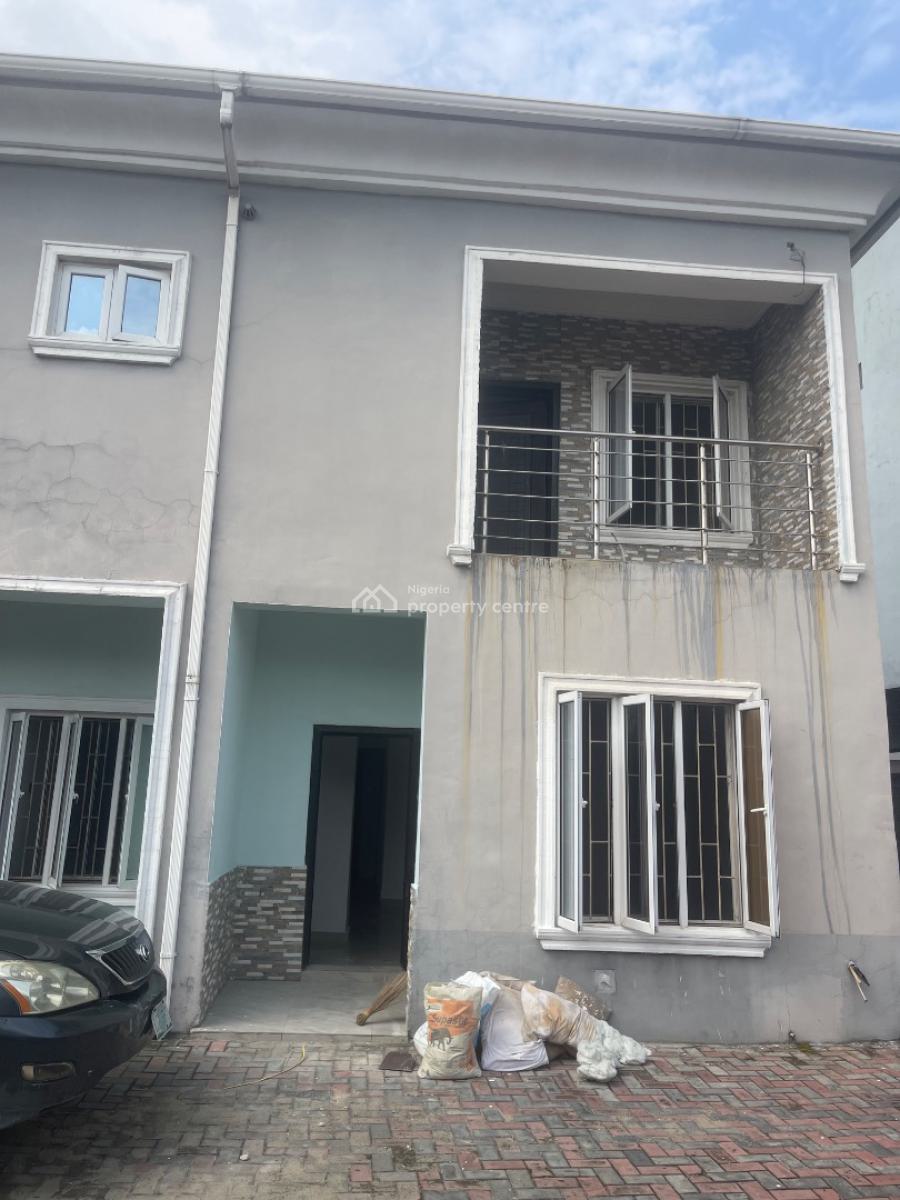 Luxury 3 Bedroom Duplex Inside Decent Estate, Lekki Scheme Estate, Ajah, Lagos, Terraced Duplex for Rent