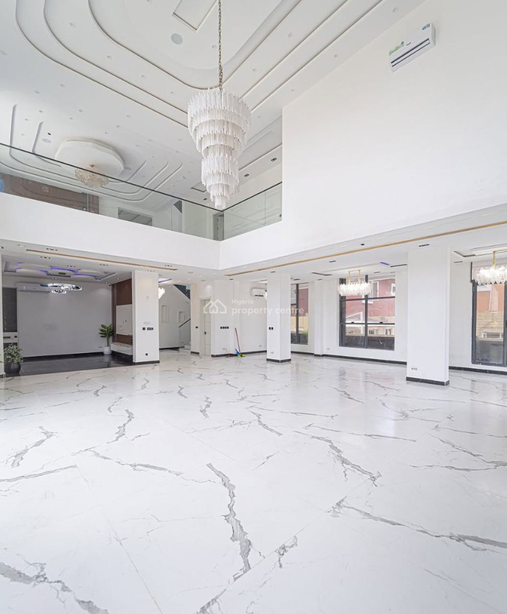 6 Bedroom Mansion with Pool, Cinema, & Rooftop, Ikate, Lekki, Lagos, Detached Duplex for Sale