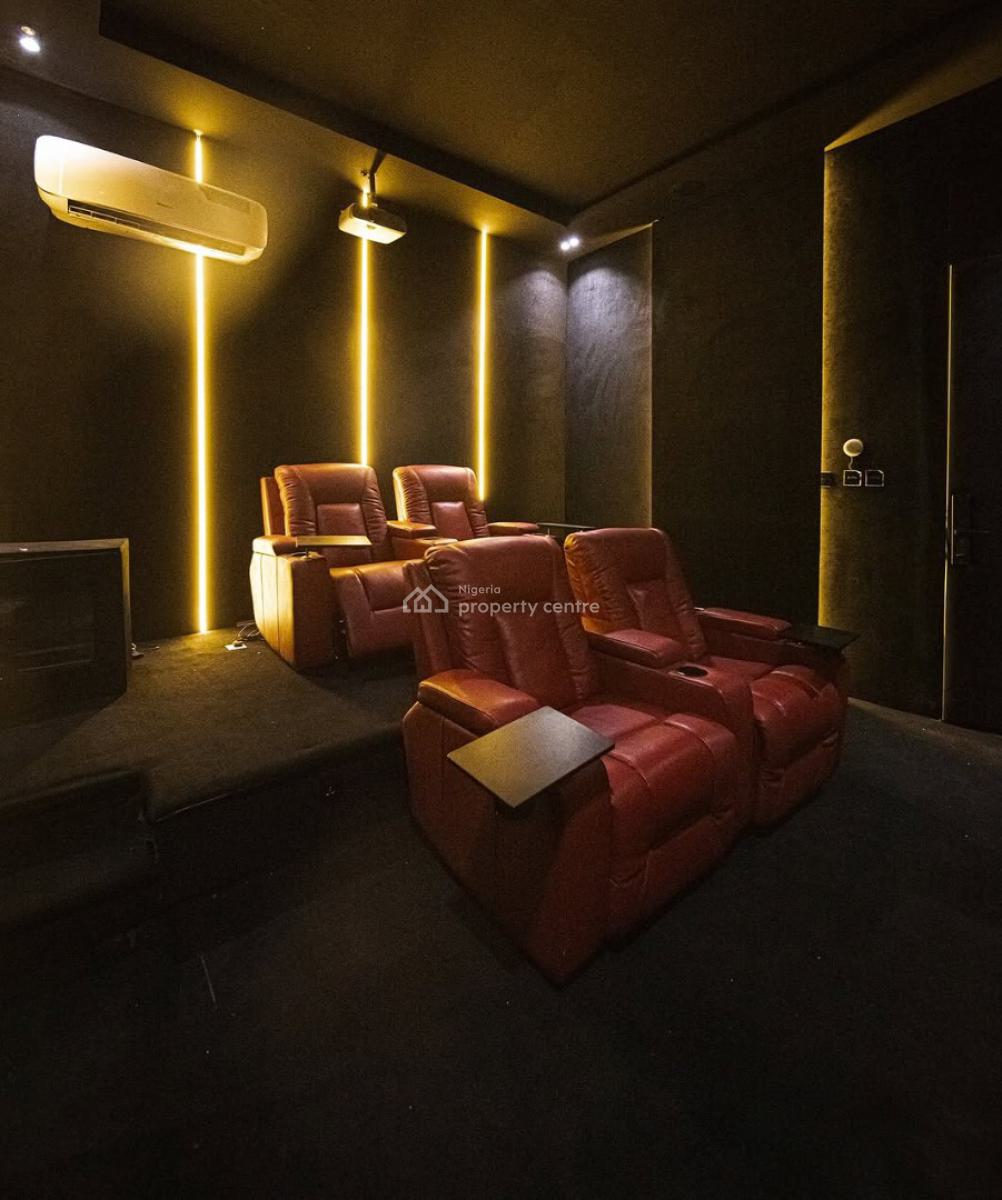 6 Bedroom Mansion with Pool, Cinema, & Rooftop, Ikate, Lekki, Lagos, Detached Duplex for Sale