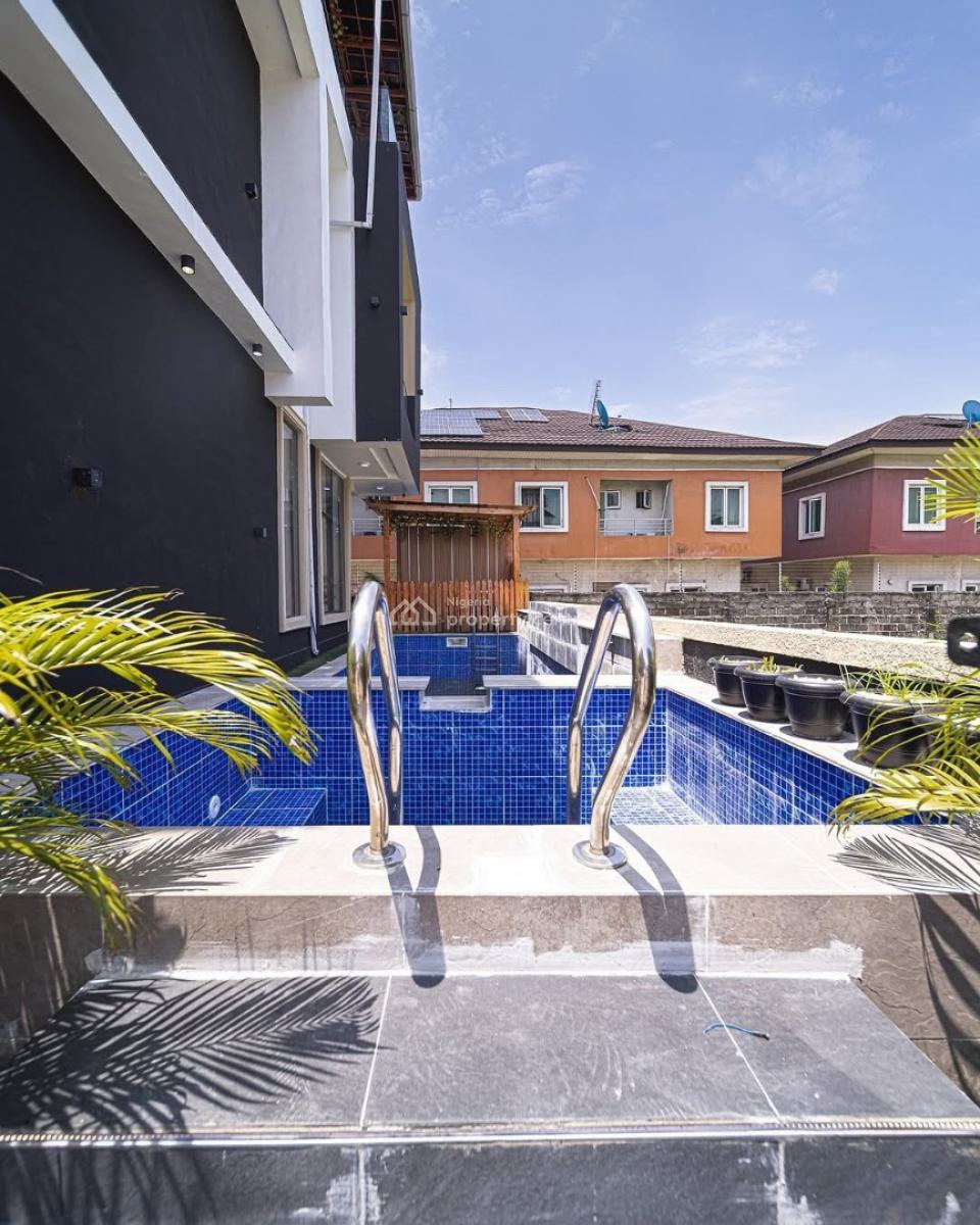 6 Bedroom Mansion with Pool, Cinema, & Rooftop, Ikate, Lekki, Lagos, Detached Duplex for Sale