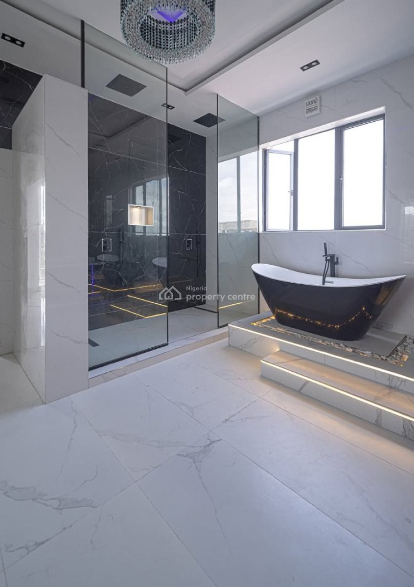 6 Bedroom Mansion with Pool, Cinema, & Rooftop, Ikate, Lekki, Lagos, Detached Duplex for Sale