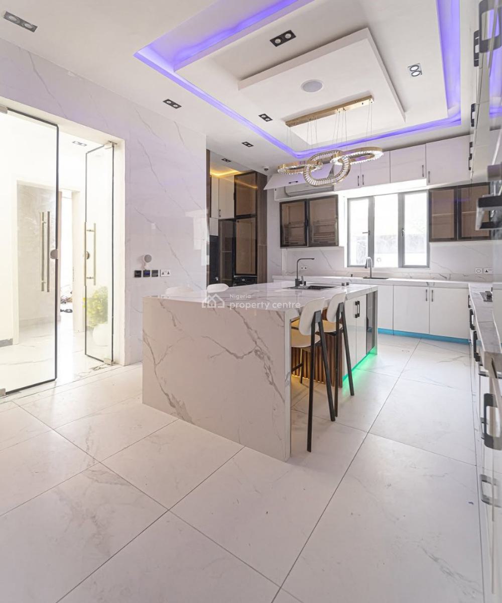 6 Bedroom Mansion with Pool, Cinema, & Rooftop, Ikate, Lekki, Lagos, Detached Duplex for Sale