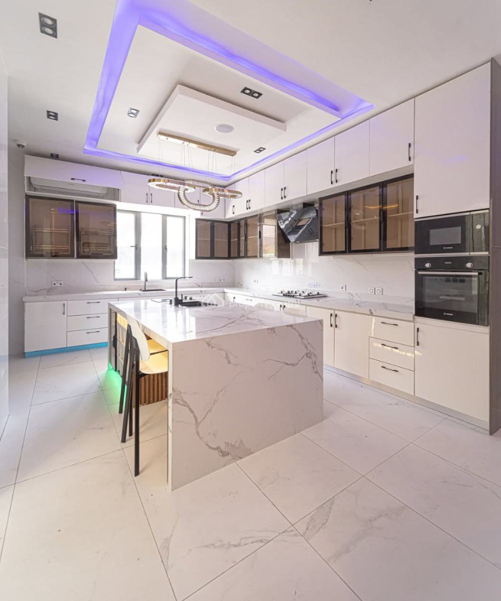 6 Bedroom Mansion with Pool, Cinema, & Rooftop, Ikate, Lekki, Lagos, Detached Duplex for Sale