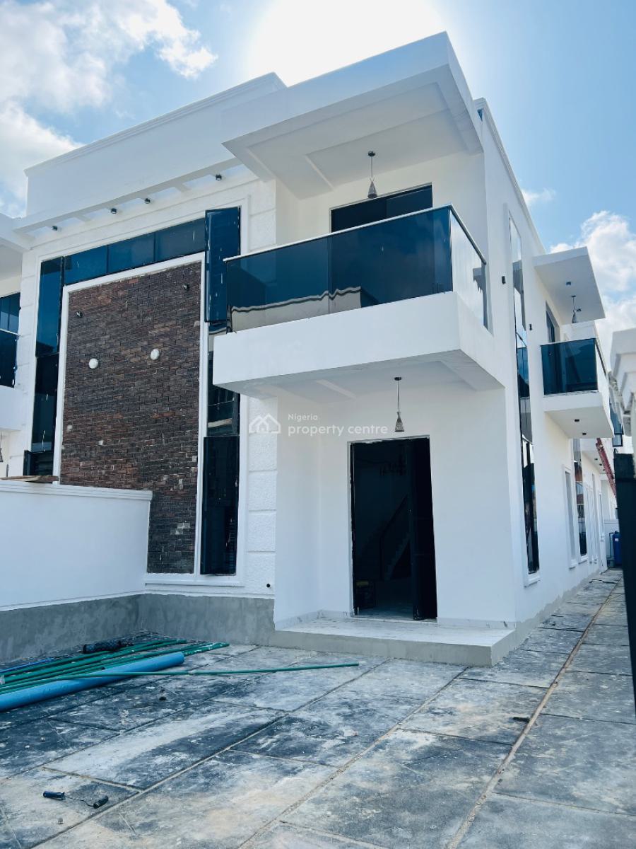 Beautiful 3 Bedroom Semi Detached Duplex with a Self Contained Bq, Peninsula Garden Estate, Sangotedo, Ajah, Lagos, Semi-detached Duplex for Sale
