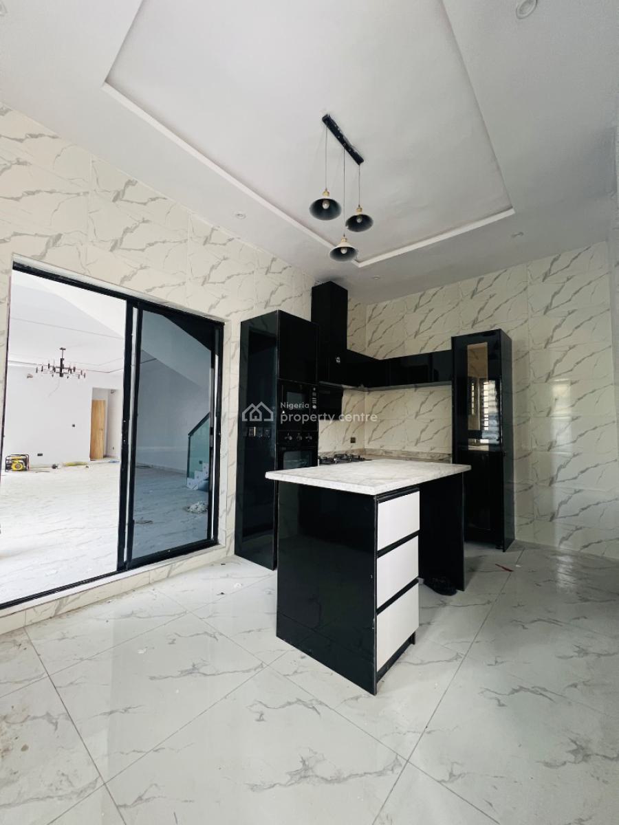 Beautiful 3 Bedroom Semi Detached Duplex with a Self Contained Bq, Peninsula Garden Estate, Sangotedo, Ajah, Lagos, Semi-detached Duplex for Sale