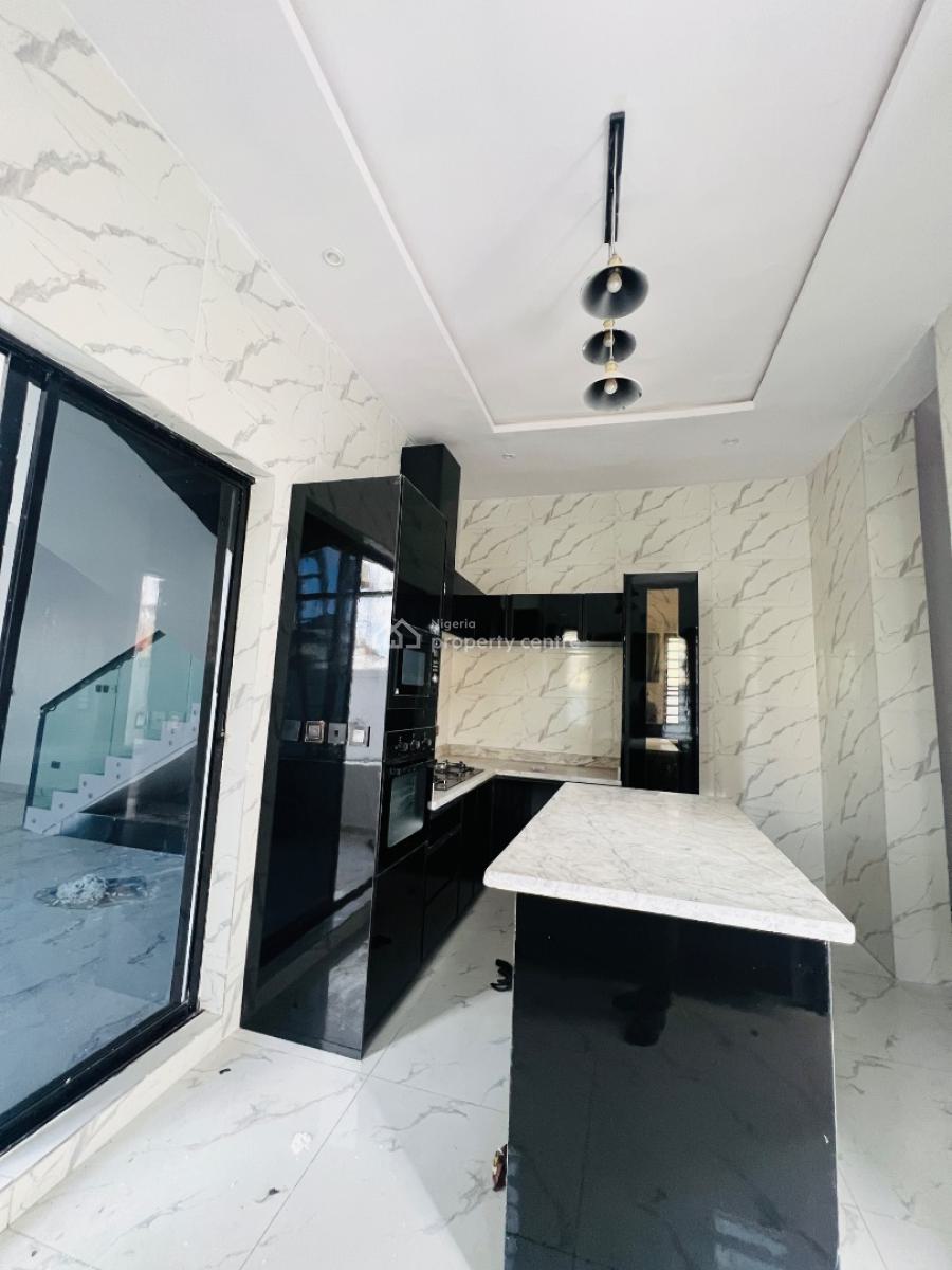 Beautiful 3 Bedroom Semi Detached Duplex with a Self Contained Bq, Peninsula Garden Estate, Sangotedo, Ajah, Lagos, Semi-detached Duplex for Sale