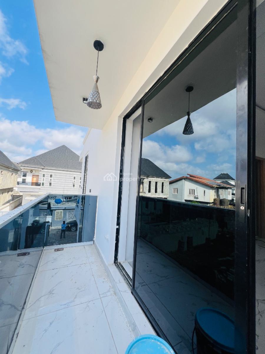 Beautiful 3 Bedroom Semi Detached Duplex with a Self Contained Bq, Peninsula Garden Estate, Sangotedo, Ajah, Lagos, Semi-detached Duplex for Sale