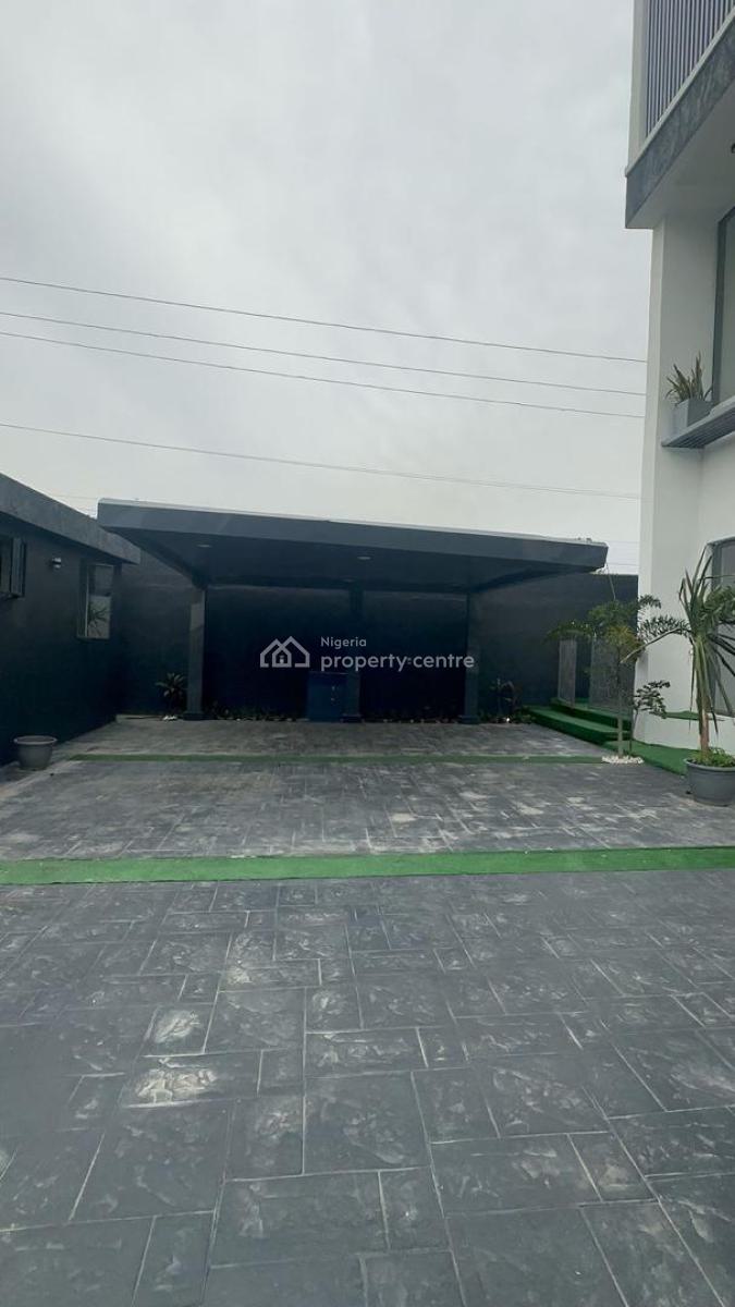 Luxurious 5 Bedroom Mansion with Modern Amenities in a Secure Area, Osapa, Lekki, Lagos, Detached Duplex for Sale