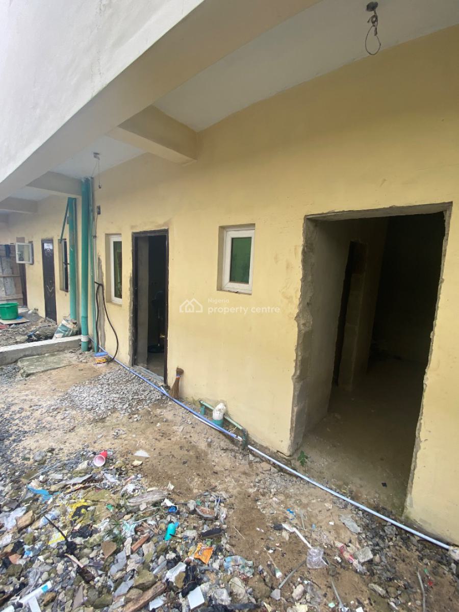 Carcass 2 Bedroom Terraced Duplex with Bq, Atlantic Nominees Estate, Lekki Gardens, Ajah, Lagos, Terraced Duplex for Sale